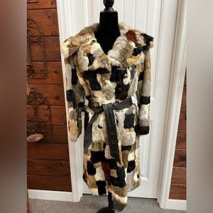 Vintage Rabbit Fur coat-RESERVED